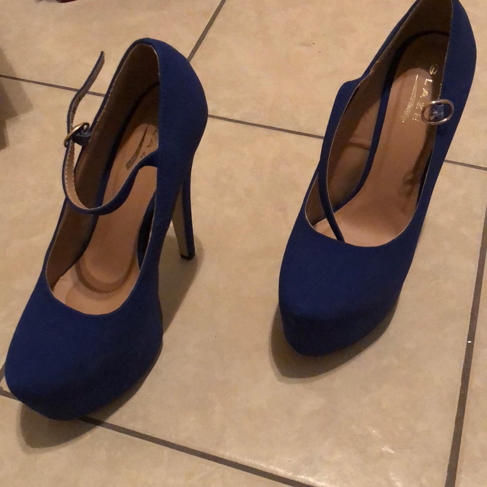 Royal Blue heels